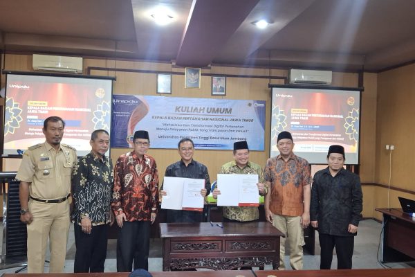 Gandeng BPN Jatim, Unipdu Jombang Bekali Mahasiswa Peran Penting Transformasi Digital Pertanahan